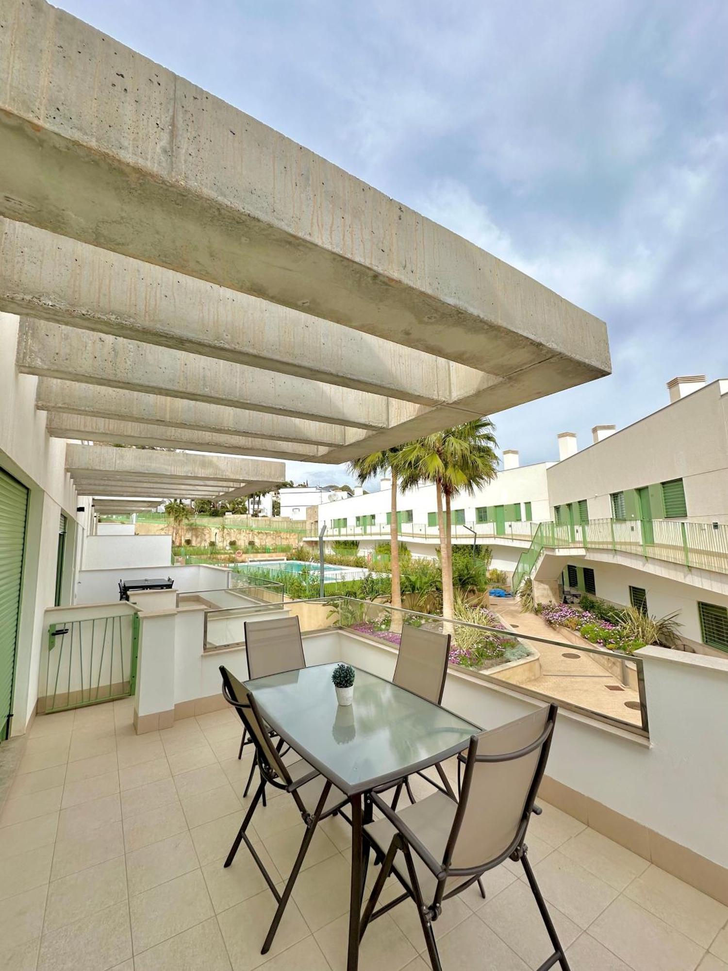 Ocean Apartament !! 1ª Linea Del Mar, Piscina, Parking, Wifi Мохакар Экстерьер фото